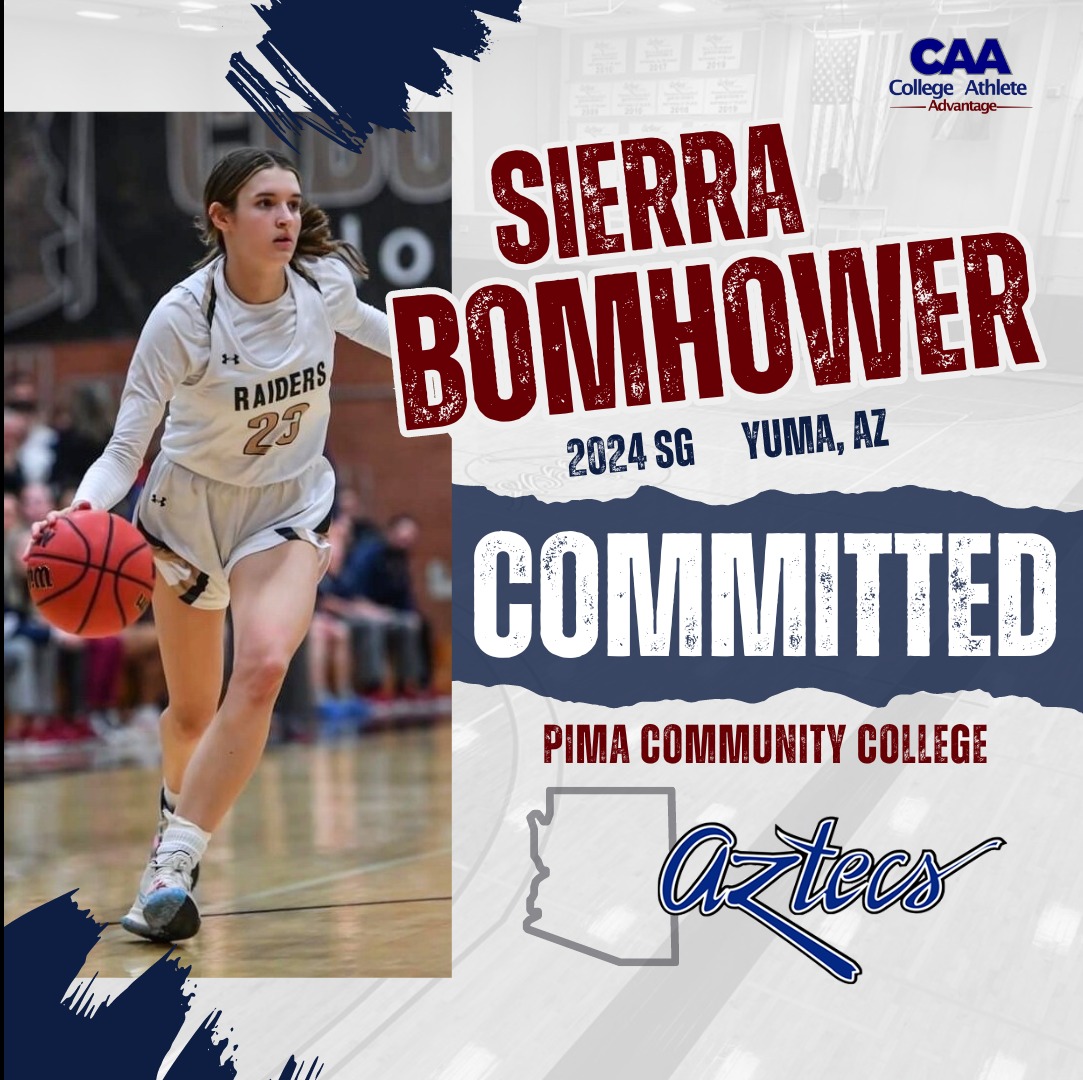 Sierra Bomhower commits to Pima Community College