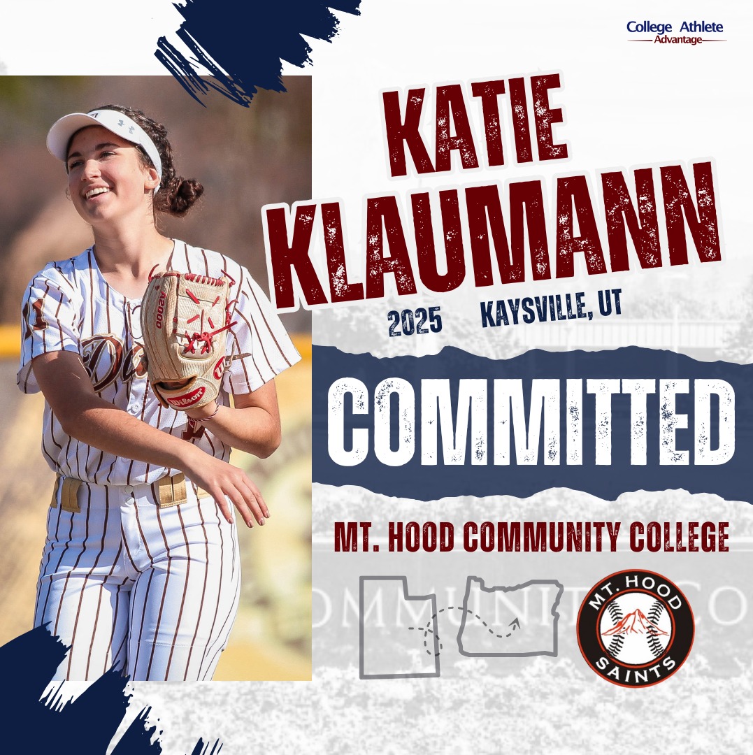 Katie Klaumann commits to Mt. Hood Community College