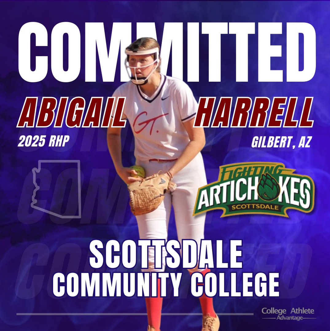 Abigail Harrell commits to Scottsdale Community College